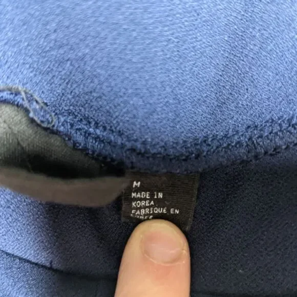 Free Press Blue Trouser Pants - Picture 6 of 7